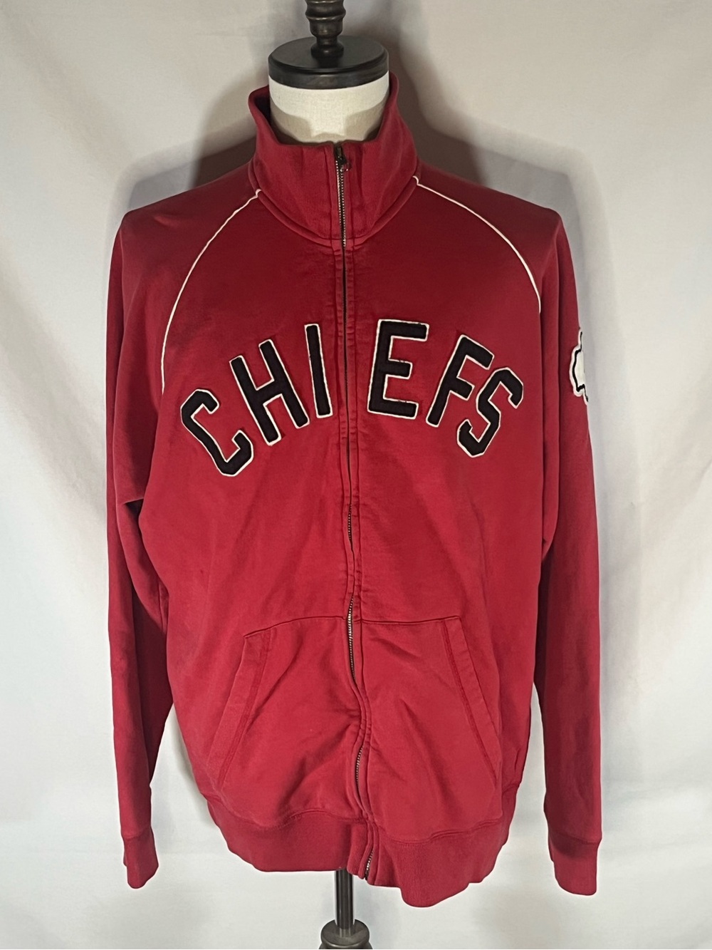 Brand ‘47 Kansas City Chiefs NFL Men’s Full Zip Sweatshirt Jacket XXL
